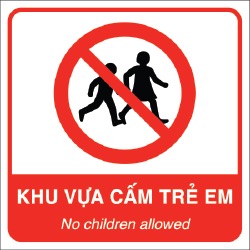 Biển báo cấm 8
