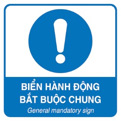 Biển chỉ thị 1