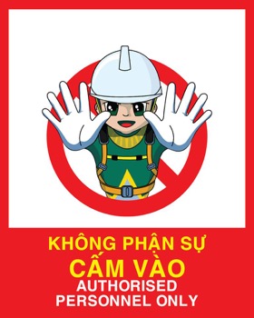 Biển báo công trường 1