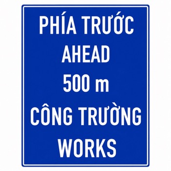 Biển báo công trường 6